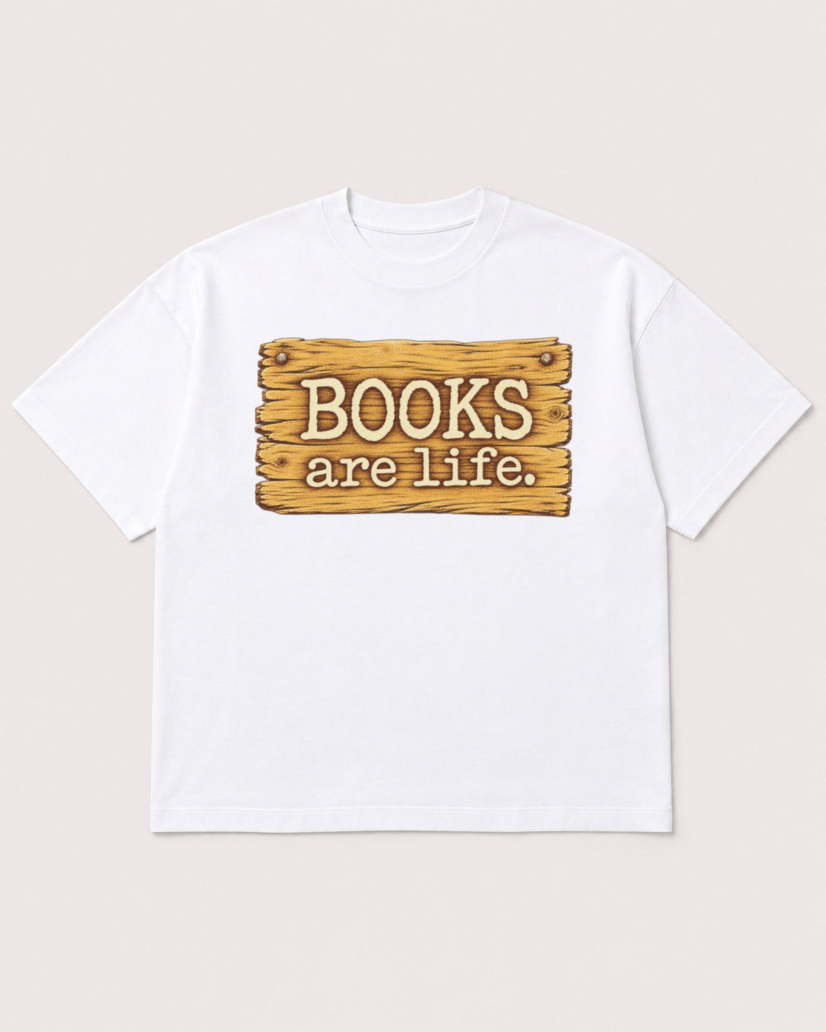 Mockup Boxy Heavyweight Tee White product