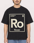 Mockup Boxy Heavyweight Tee Black male close-up 02