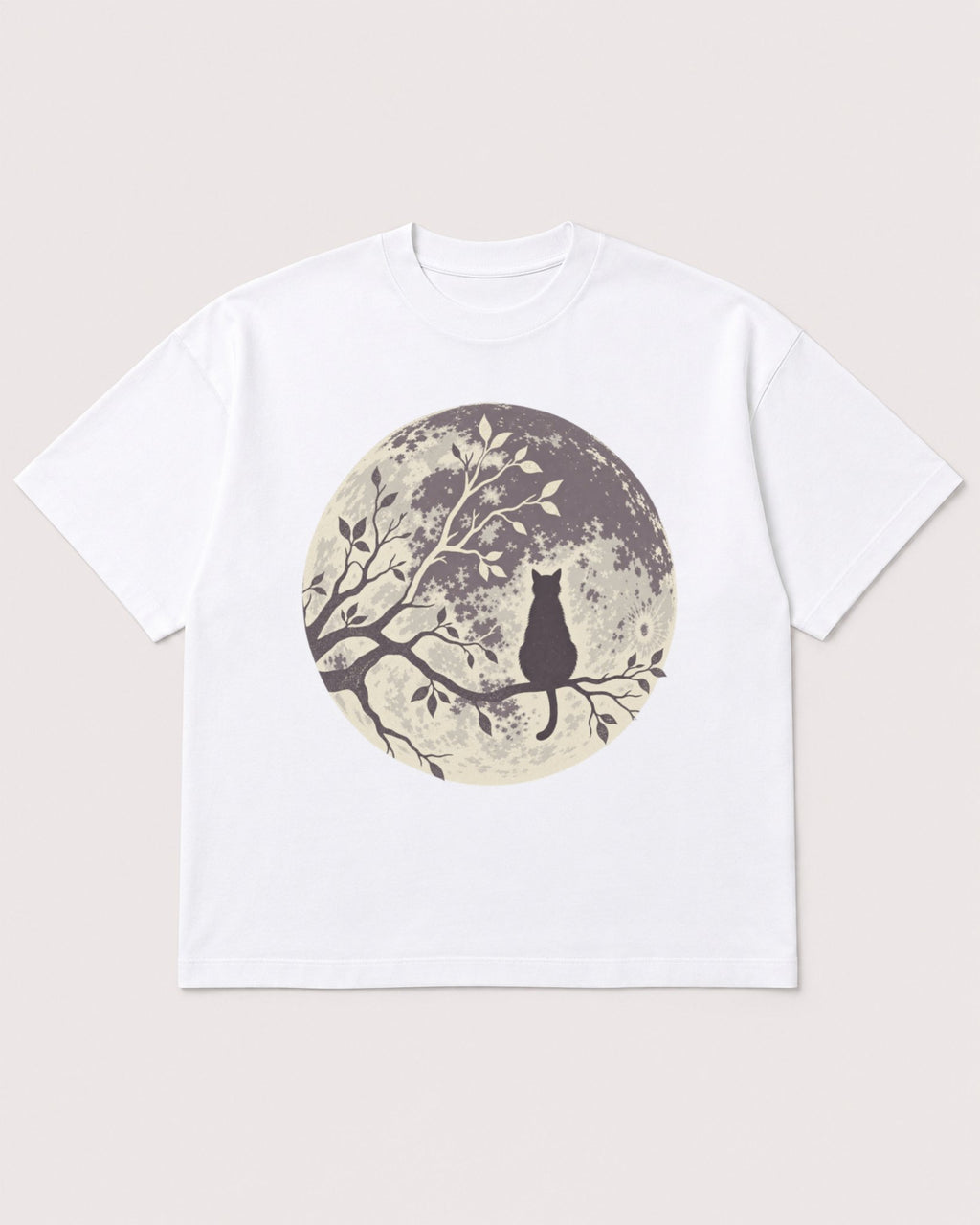 Mockup Boxy Heavyweight Tee White product