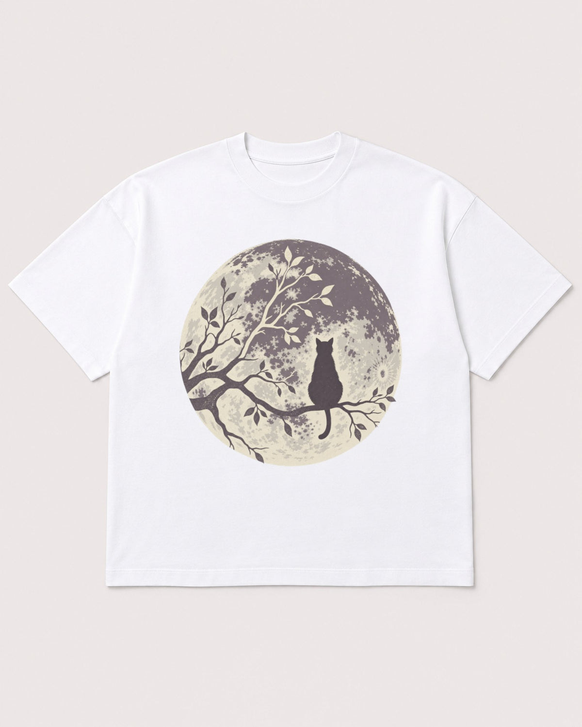 Mockup Boxy Heavyweight Tee White product
