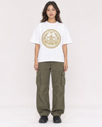 Mockup Boxy Heavyweight Tee White female full-body 02