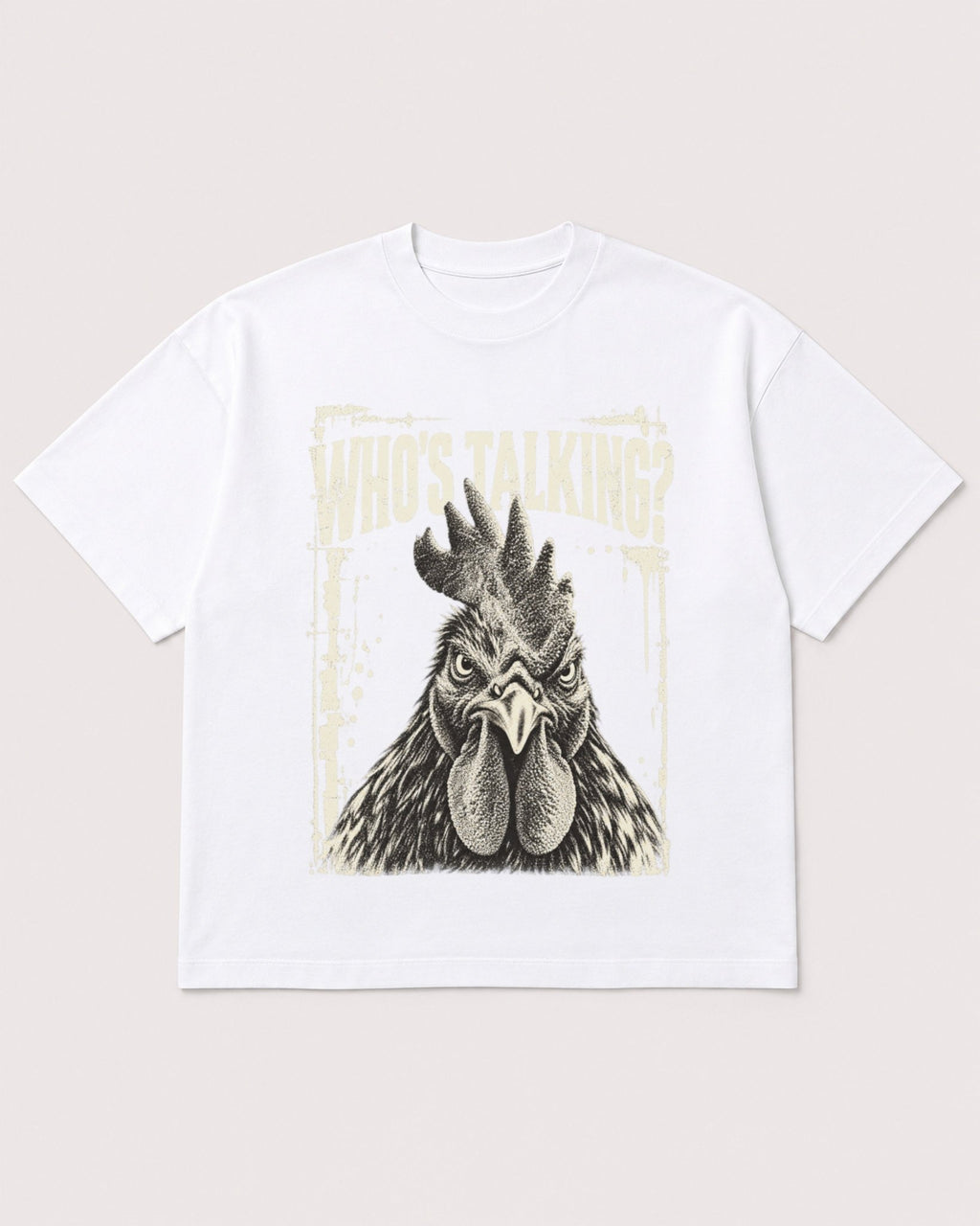 Mockup Boxy Heavyweight Tee White product