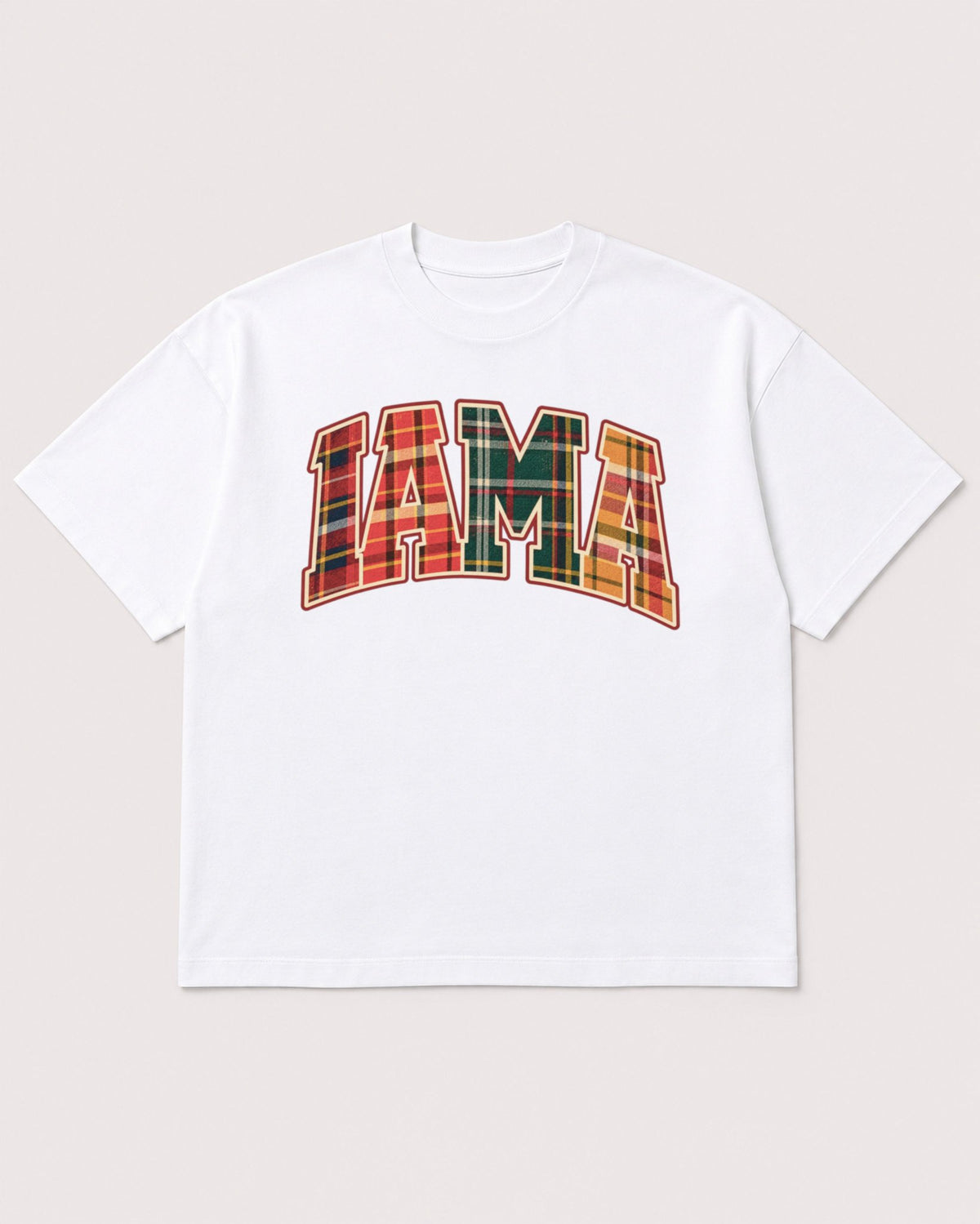 Mockup Boxy Heavyweight Tee White product
