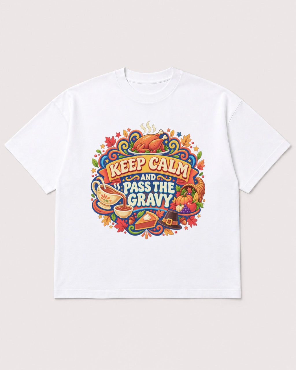 Mockup Boxy Heavyweight Tee White product