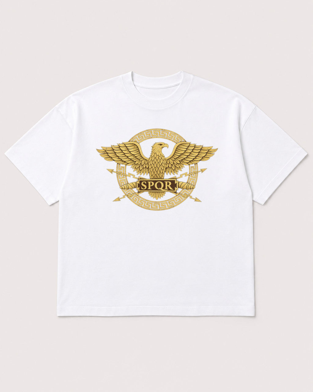 Mockup Boxy Heavyweight Tee White product