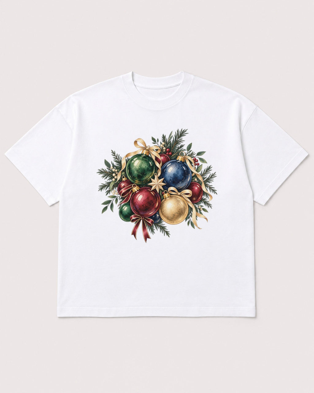 Mockup Boxy Heavyweight Tee White product