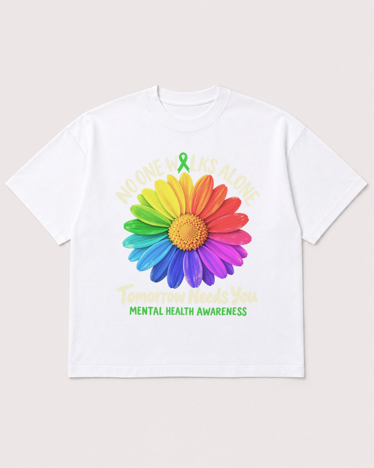 Mockup Boxy Heavyweight Tee White product