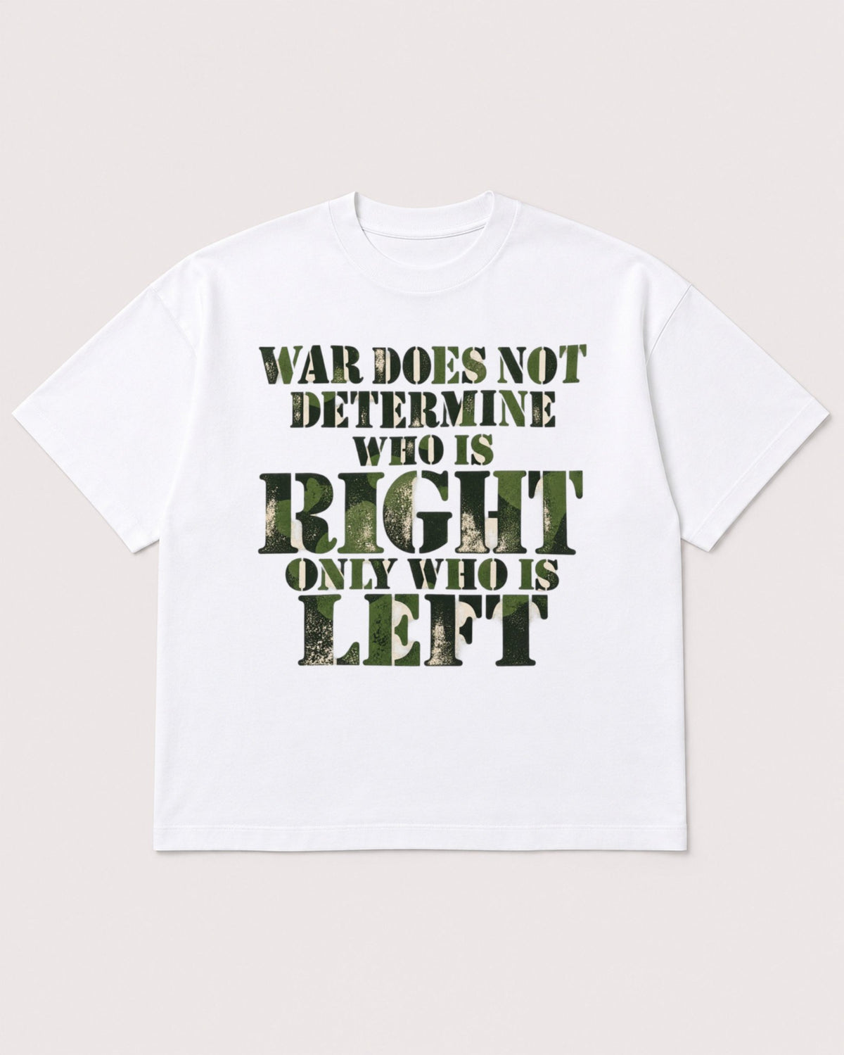 Mockup Boxy Heavyweight Tee White product