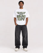 Mockup Boxy Heavyweight Tee White male full-body 05
