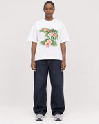 Mockup Boxy Heavyweight Tee White female full-body 34