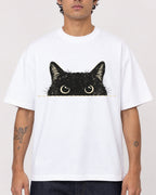 Mockup Boxy Heavyweight Tee White male close-up 06