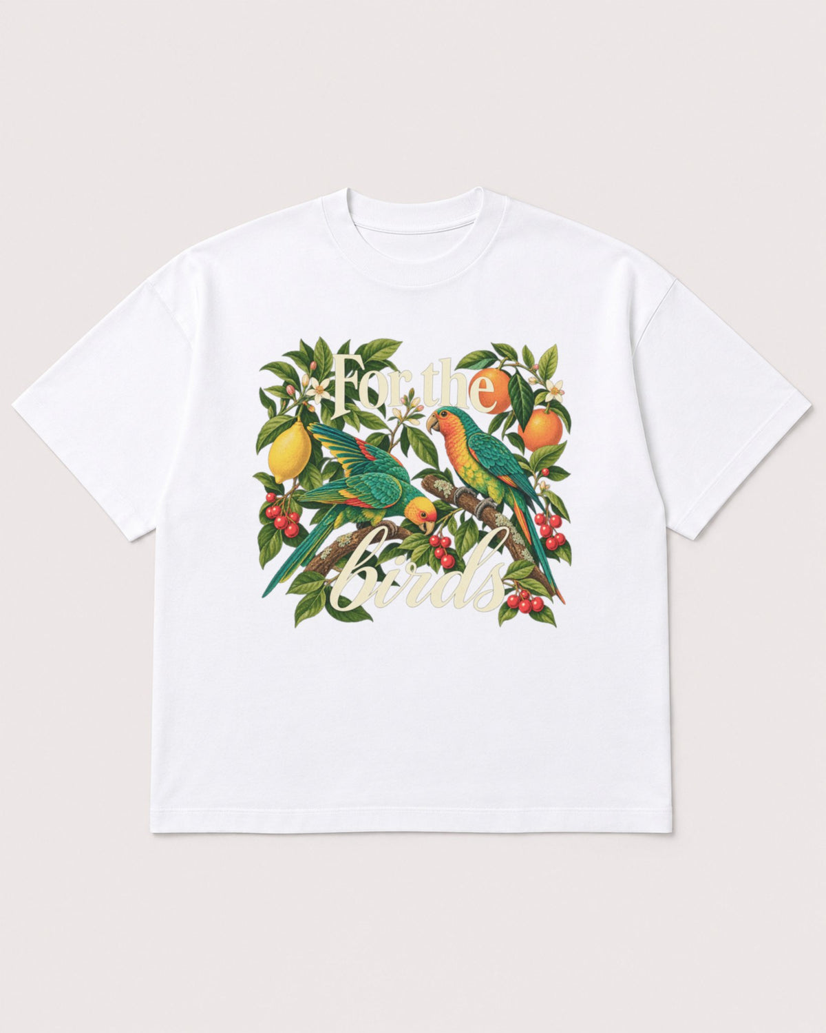 Mockup Boxy Heavyweight Tee White product