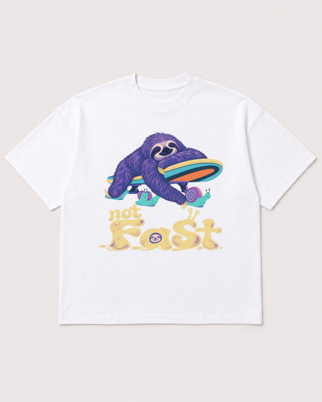 Mockup Boxy Heavyweight Tee White product