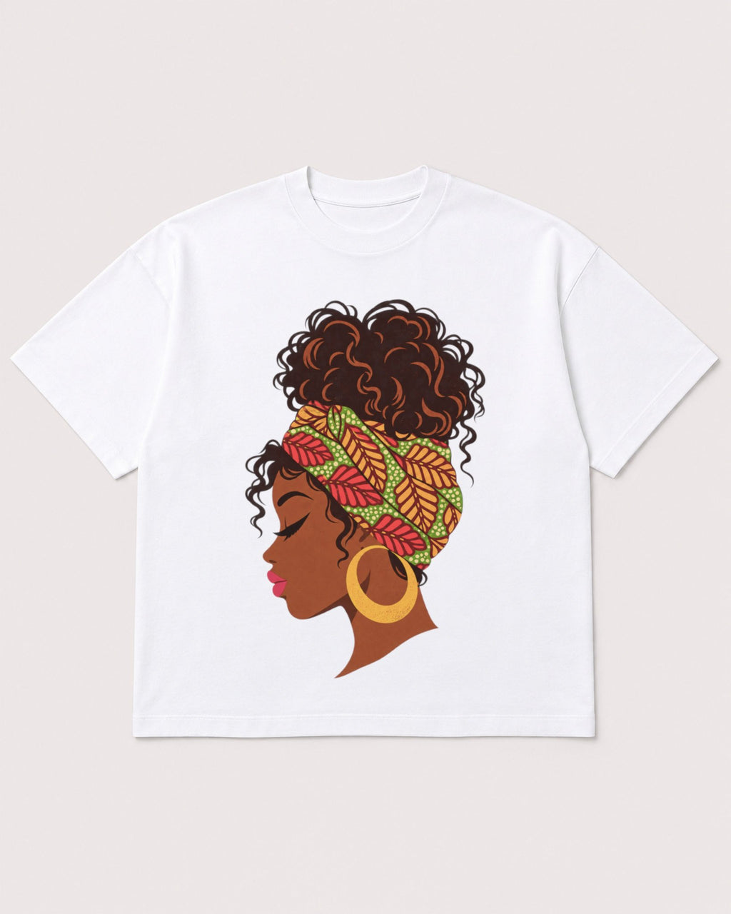 Mockup Boxy Heavyweight Tee White product