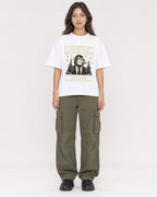 Mockup Boxy Heavyweight Tee White female full-body 02