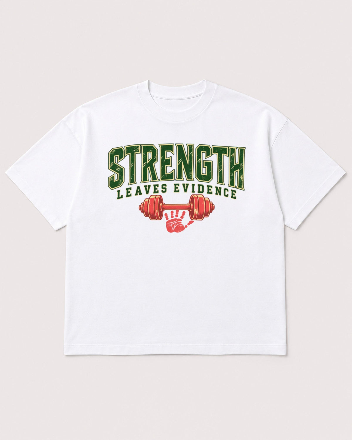 Mockup Boxy Heavyweight Tee White product