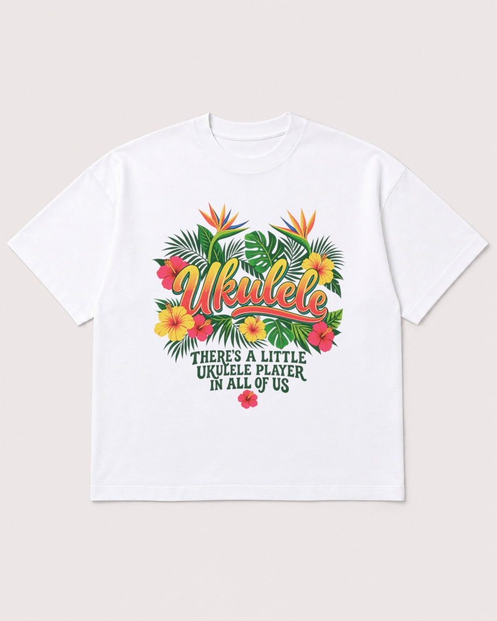 Mockup Boxy Heavyweight Tee White product