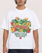 Mockup Boxy Heavyweight Tee White male close-up 26