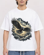 Mockup Boxy Heavyweight Tee White male close-up 03