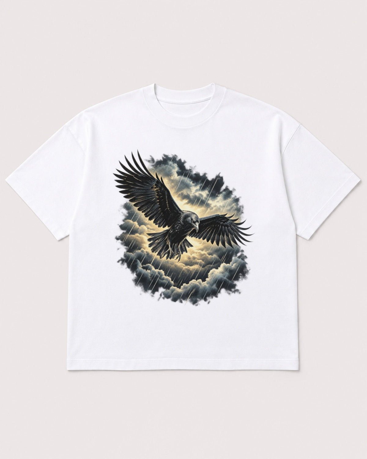 Mockup Boxy Heavyweight Tee White product
