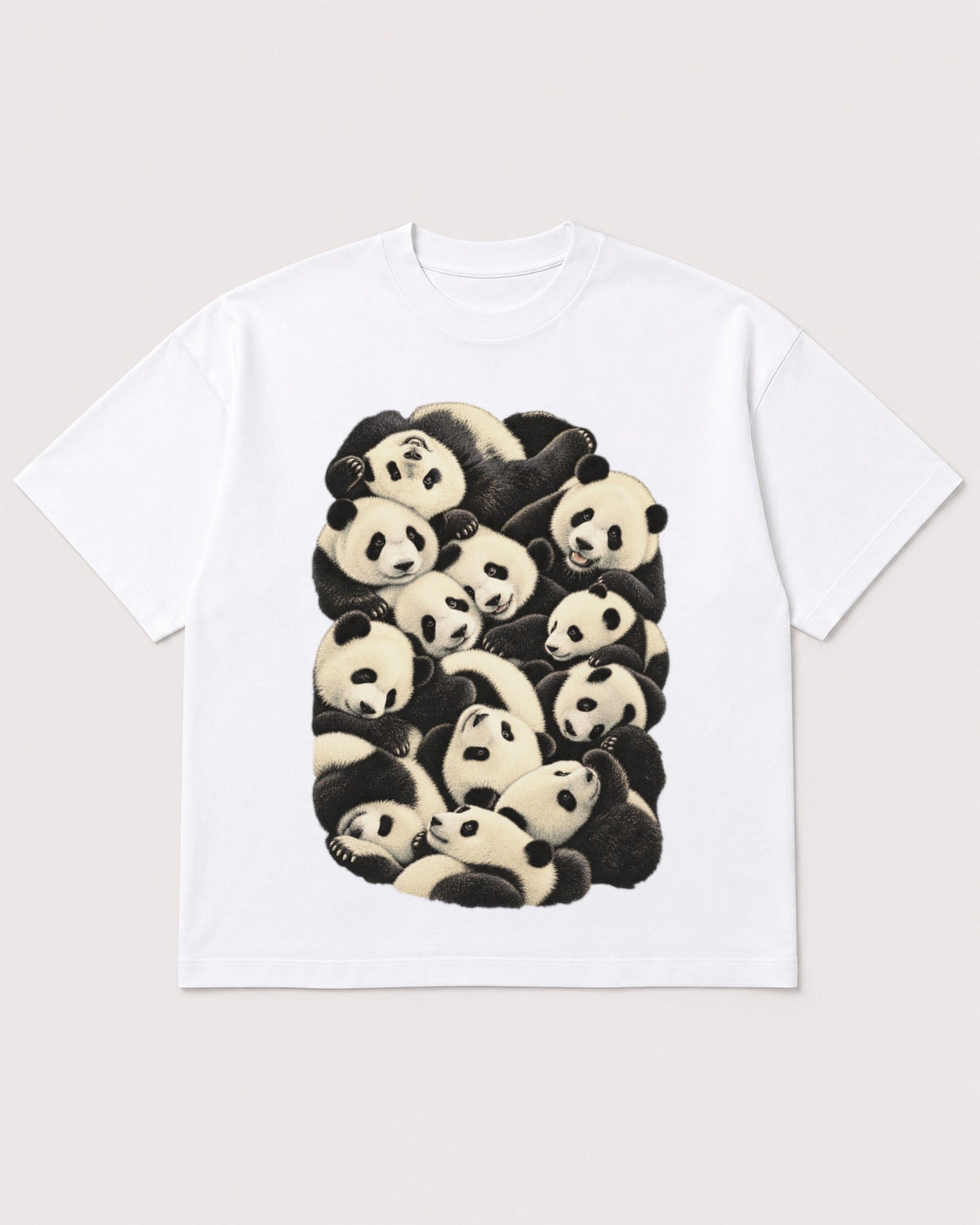 Mockup Boxy Heavyweight Tee White product