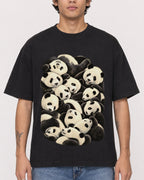 Mockup Boxy Heavyweight Tee Black male close-up 06