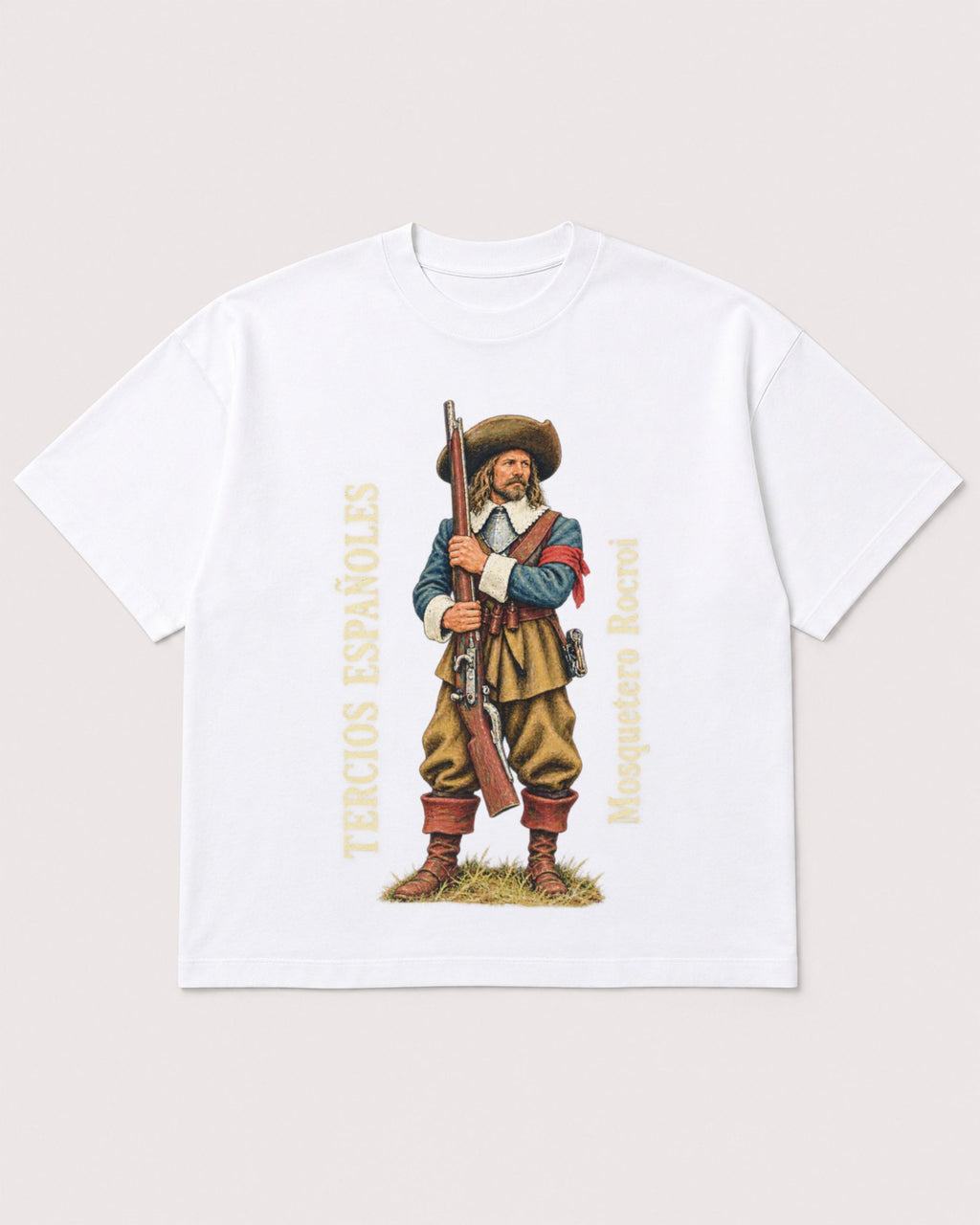 Mockup Boxy Heavyweight Tee White product