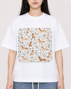 Mockup Boxy Heavyweight Tee White female close-up 01