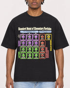 Mockup Boxy Heavyweight Tee Black male close-up 05