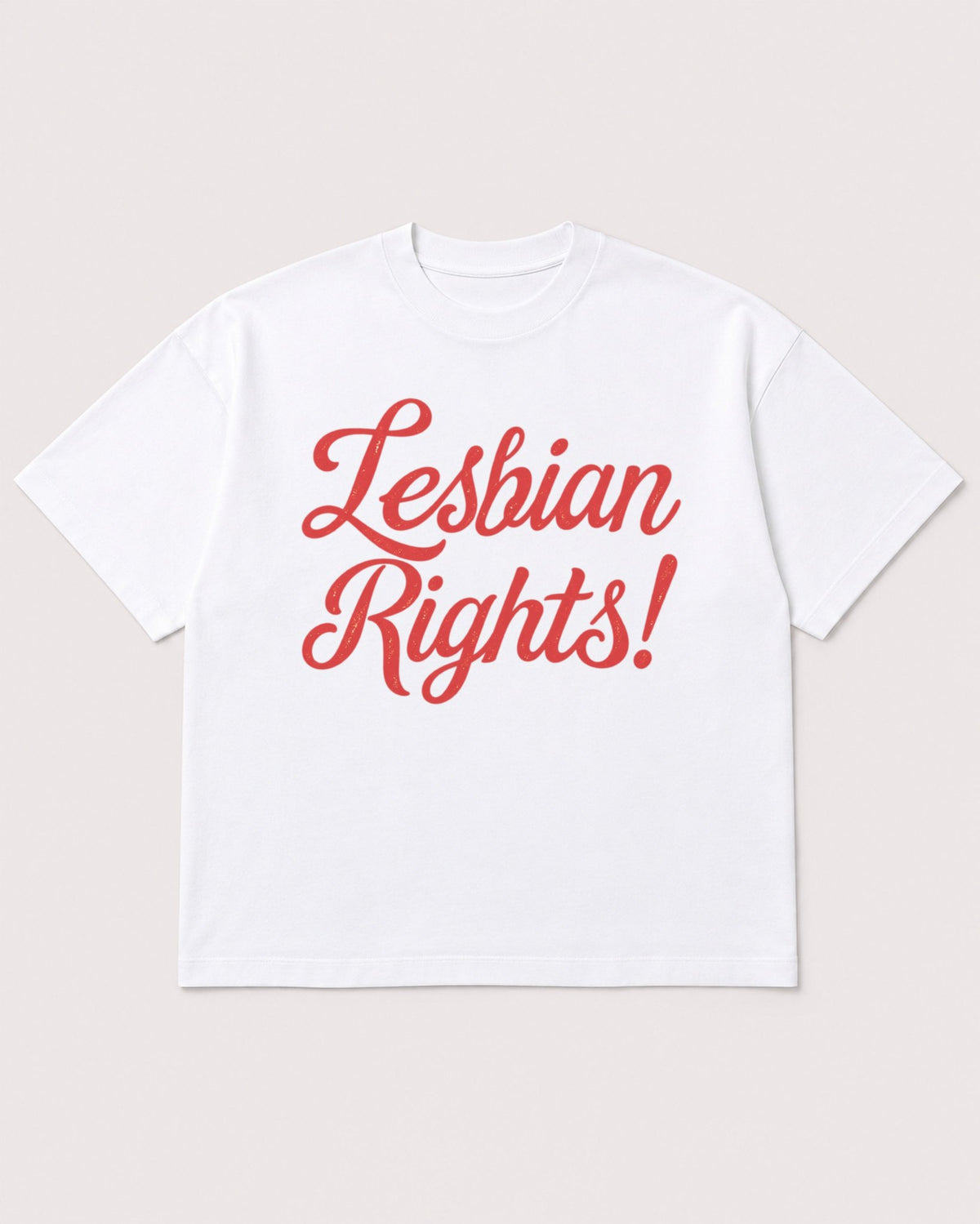 Mockup Boxy Heavyweight Tee White product