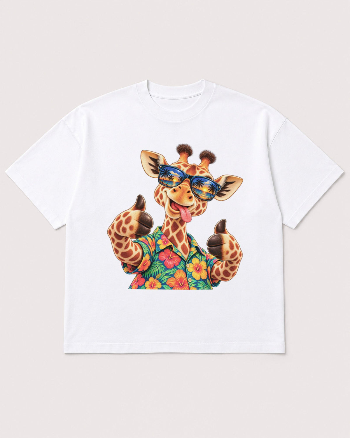 Mockup Boxy Heavyweight Tee White product