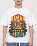 Mockup Boxy Heavyweight Tee White male close-up 13