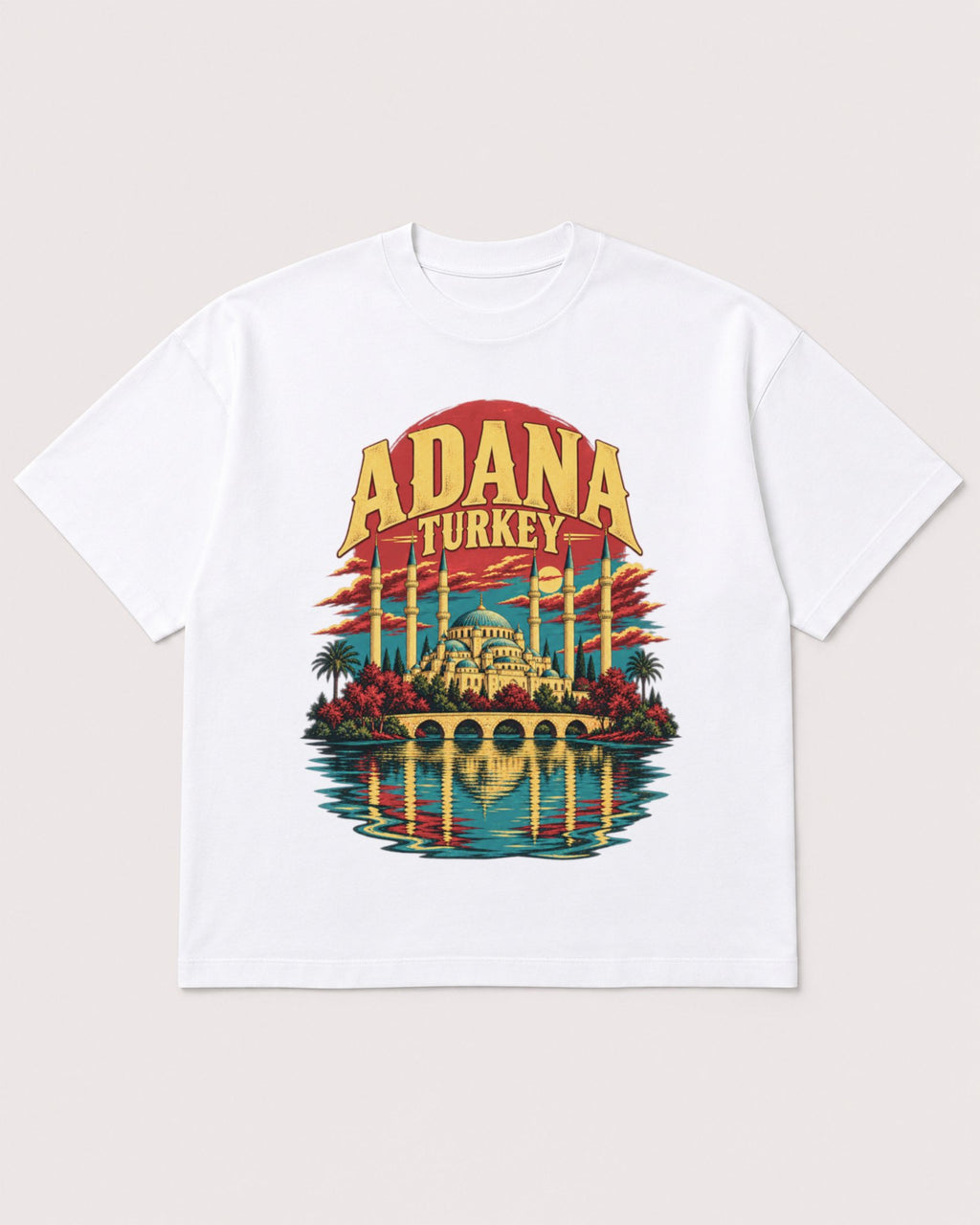 Mockup Boxy Heavyweight Tee White product