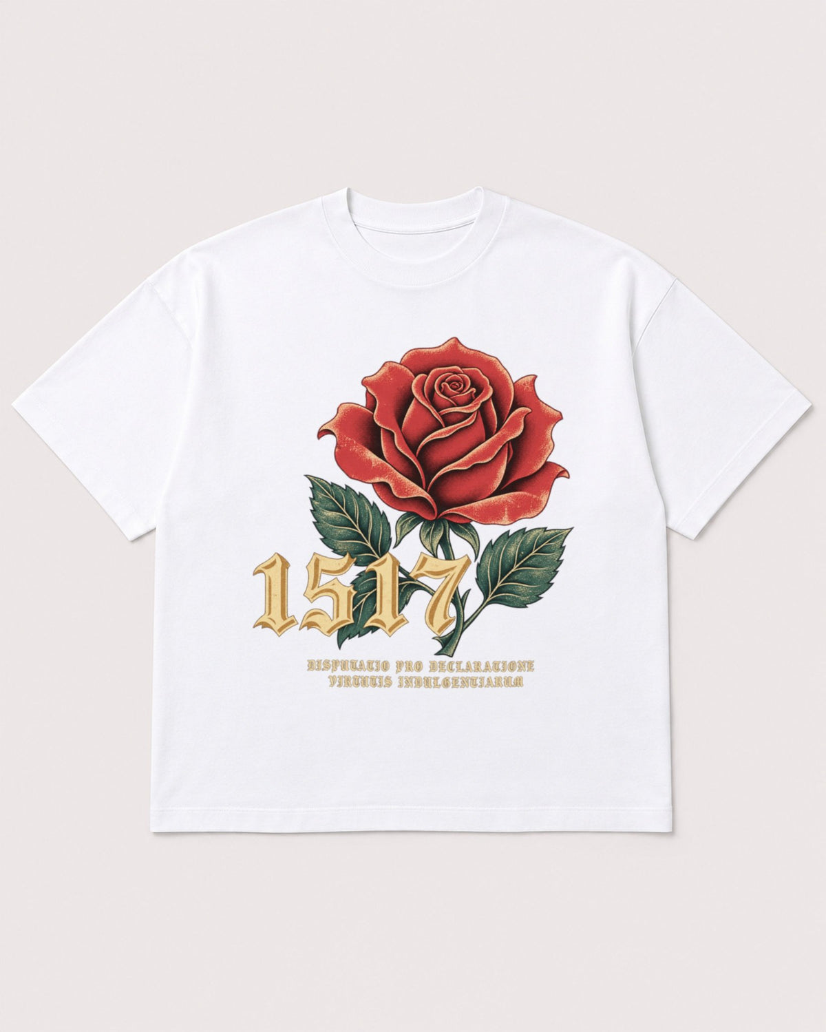Mockup Boxy Heavyweight Tee White product