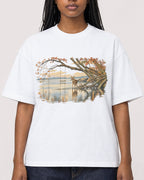 Mockup Boxy Heavyweight Tee White female close-up 04