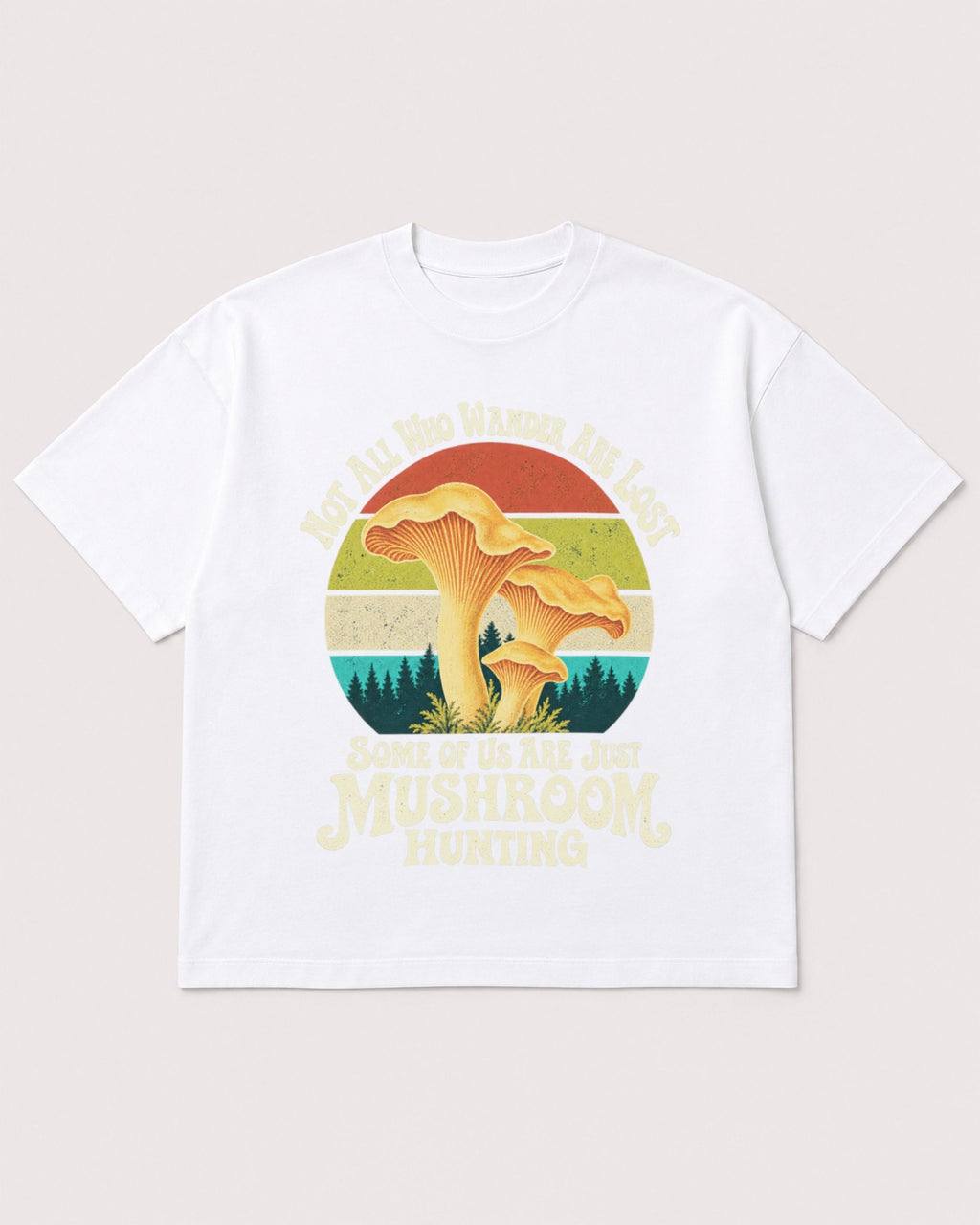 Mockup Boxy Heavyweight Tee White product