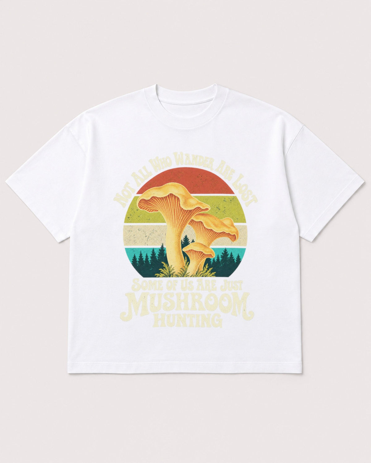 Mockup Boxy Heavyweight Tee White product