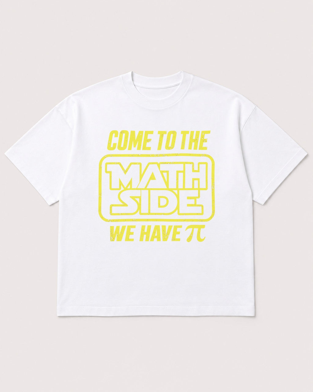 Mockup Boxy Heavyweight Tee White product