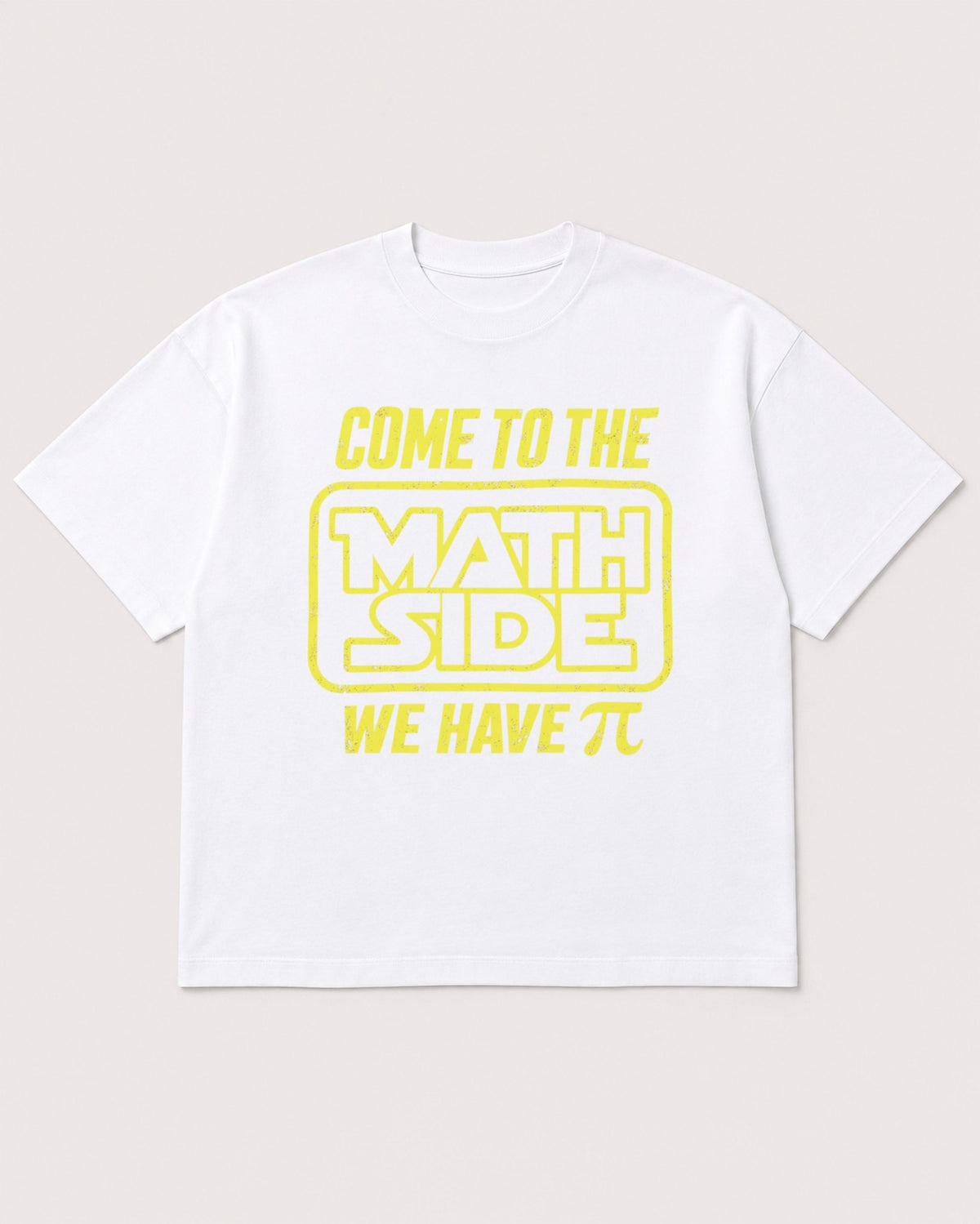 Mockup Boxy Heavyweight Tee White product