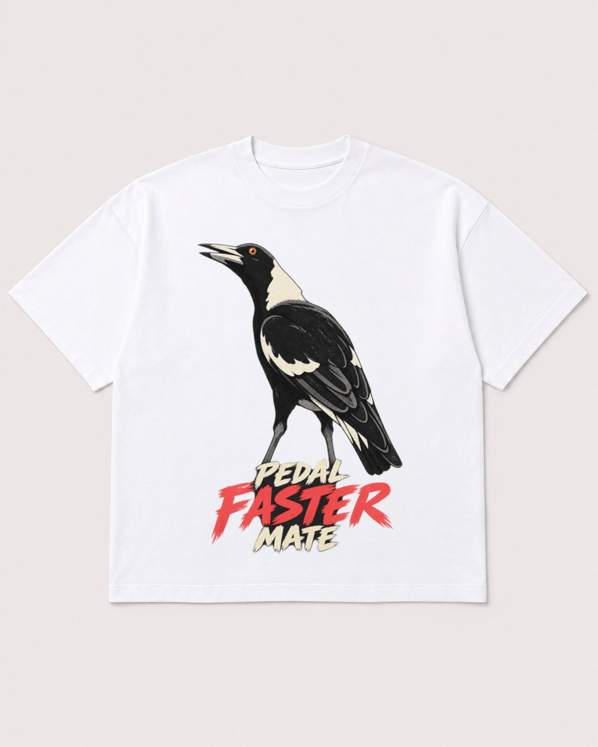 Mockup Boxy Heavyweight Tee White product