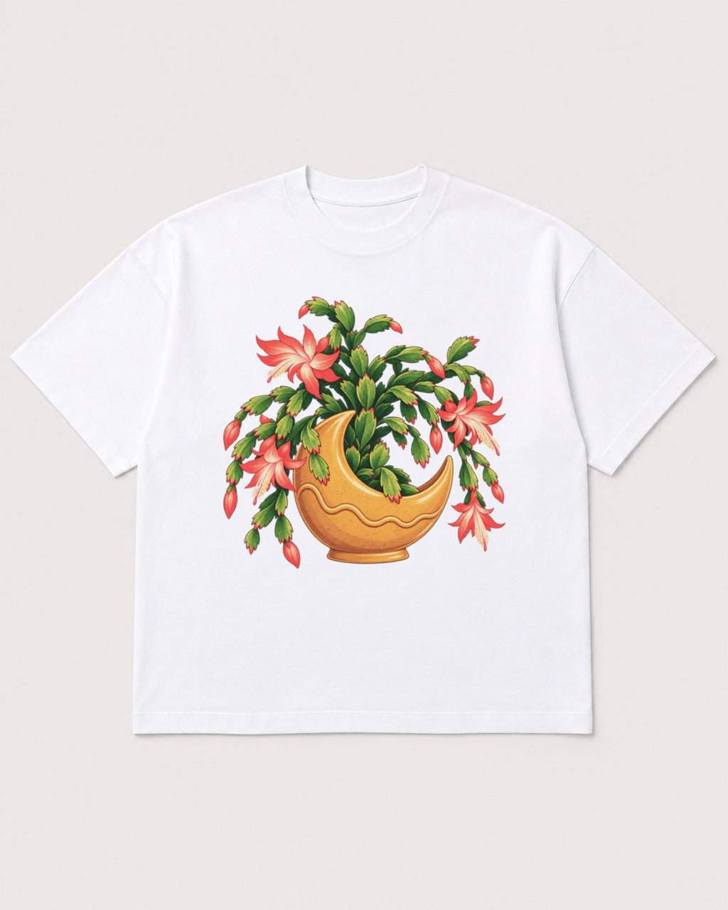 Mockup Boxy Heavyweight Tee White product