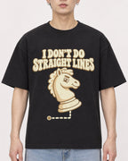 Mockup Boxy Heavyweight Tee Black male close-up 01