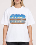 Mockup Boxy Heavyweight Tee White female close-up 08