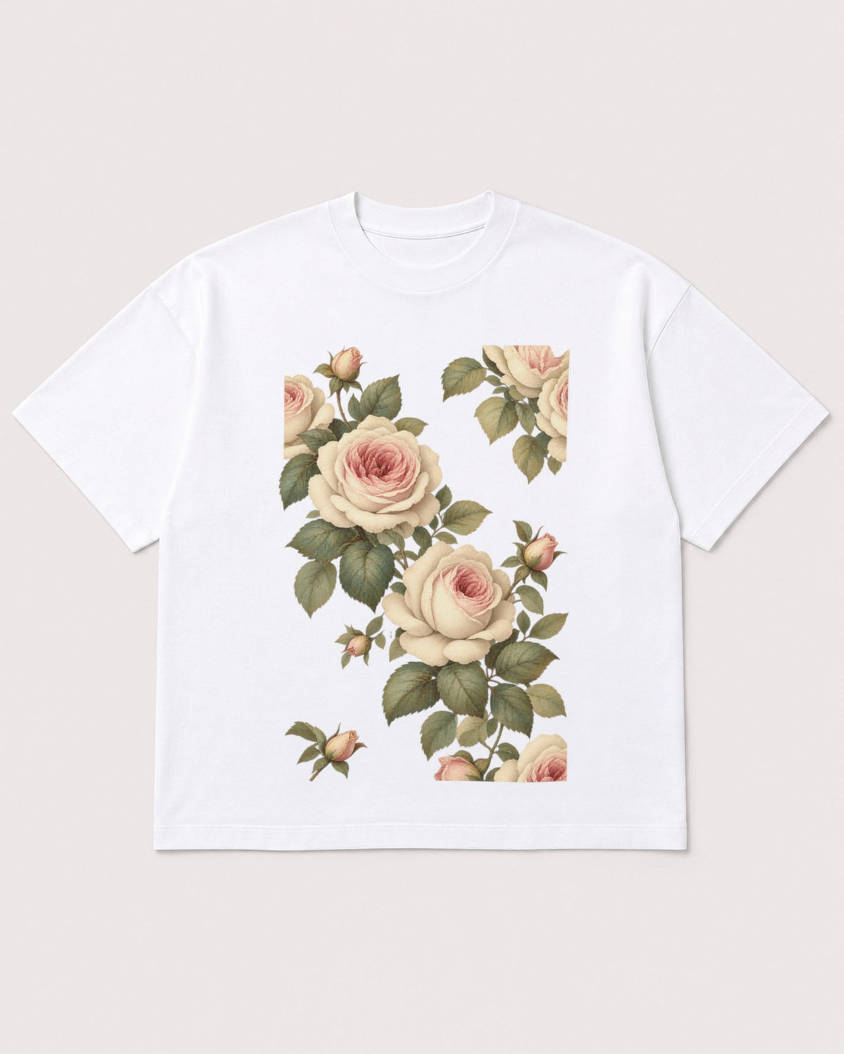 Mockup Boxy Heavyweight Tee White product