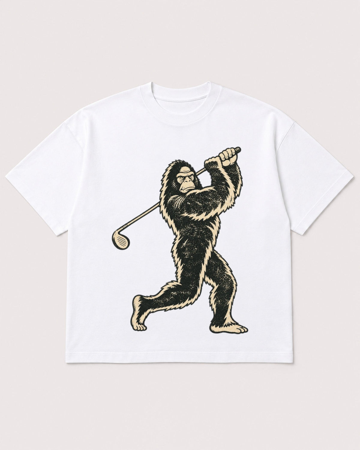 Mockup Boxy Heavyweight Tee White product