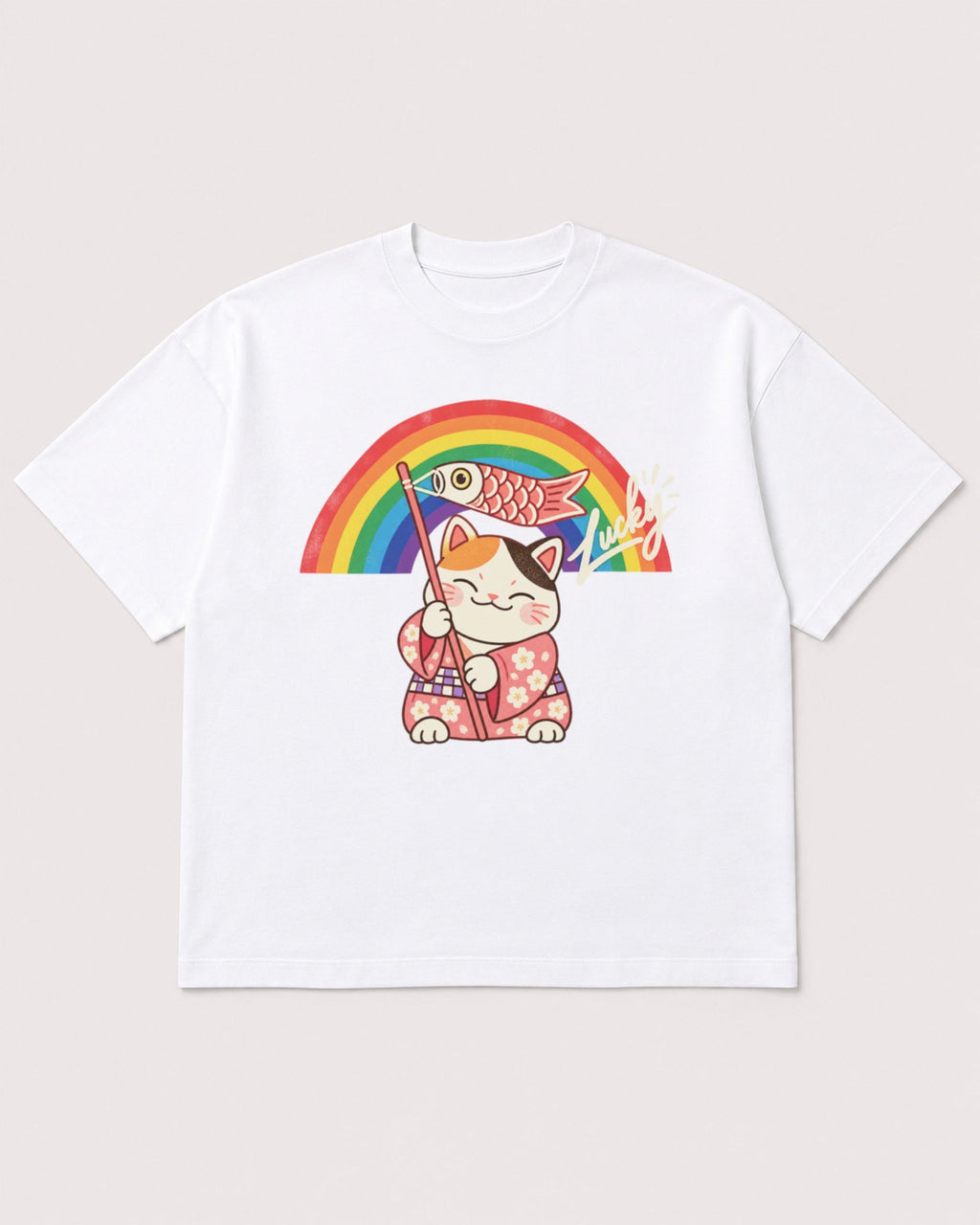 Mockup Boxy Heavyweight Tee White product