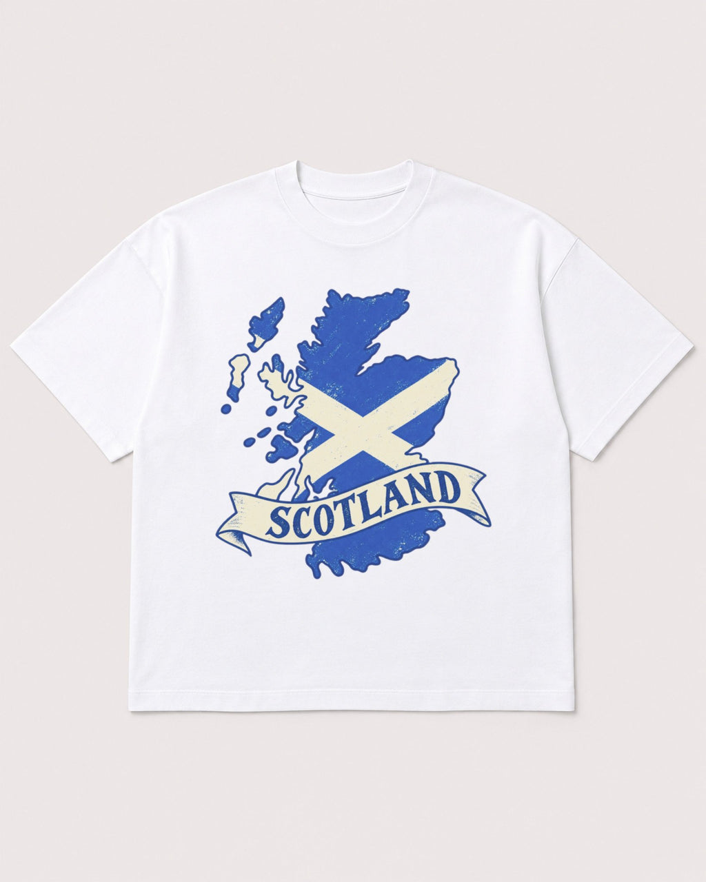 Mockup Boxy Heavyweight Tee White product
