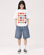Mockup Boxy Heavyweight Tee White female full-body 01