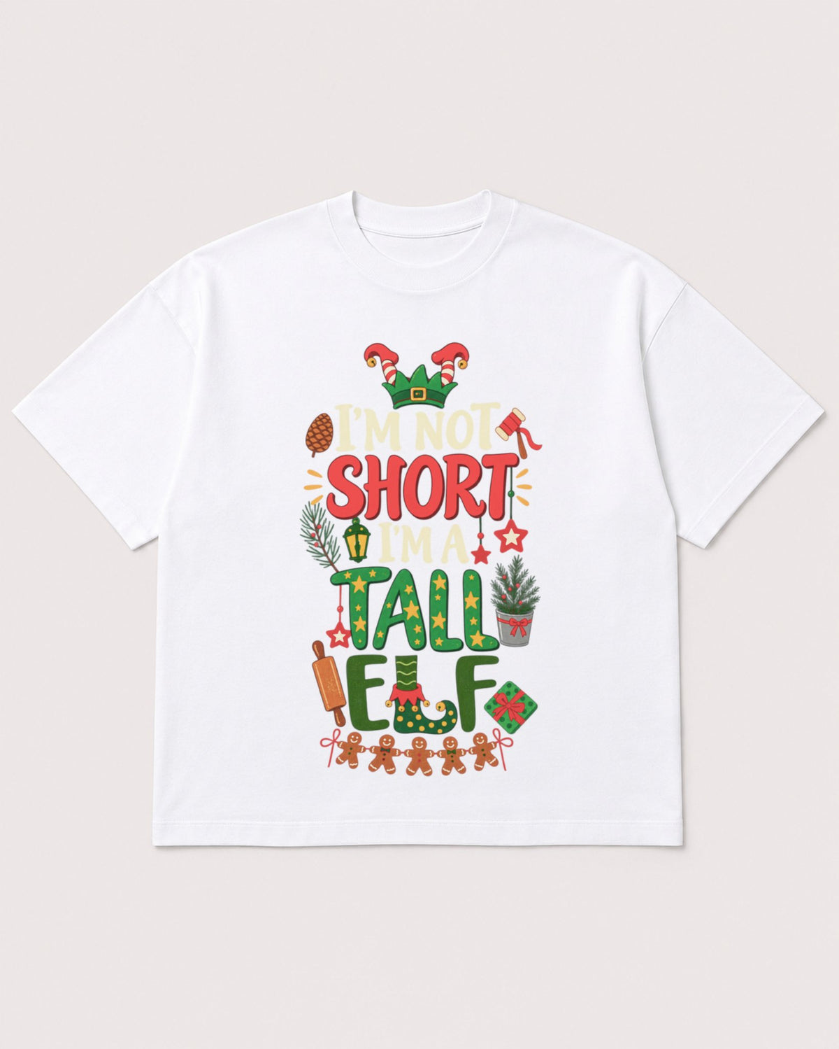 Mockup Boxy Heavyweight Tee White product