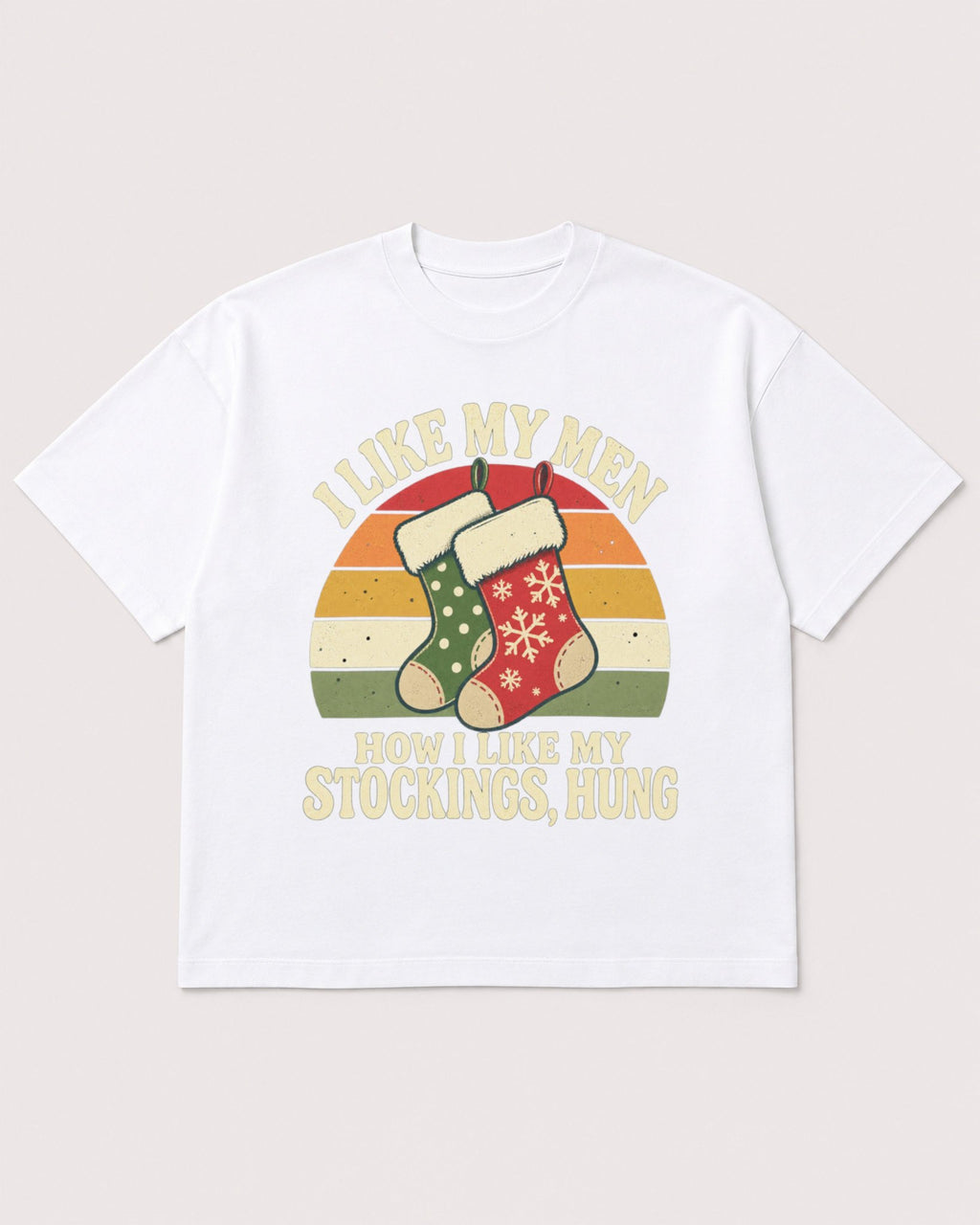 Mockup Boxy Heavyweight Tee White product